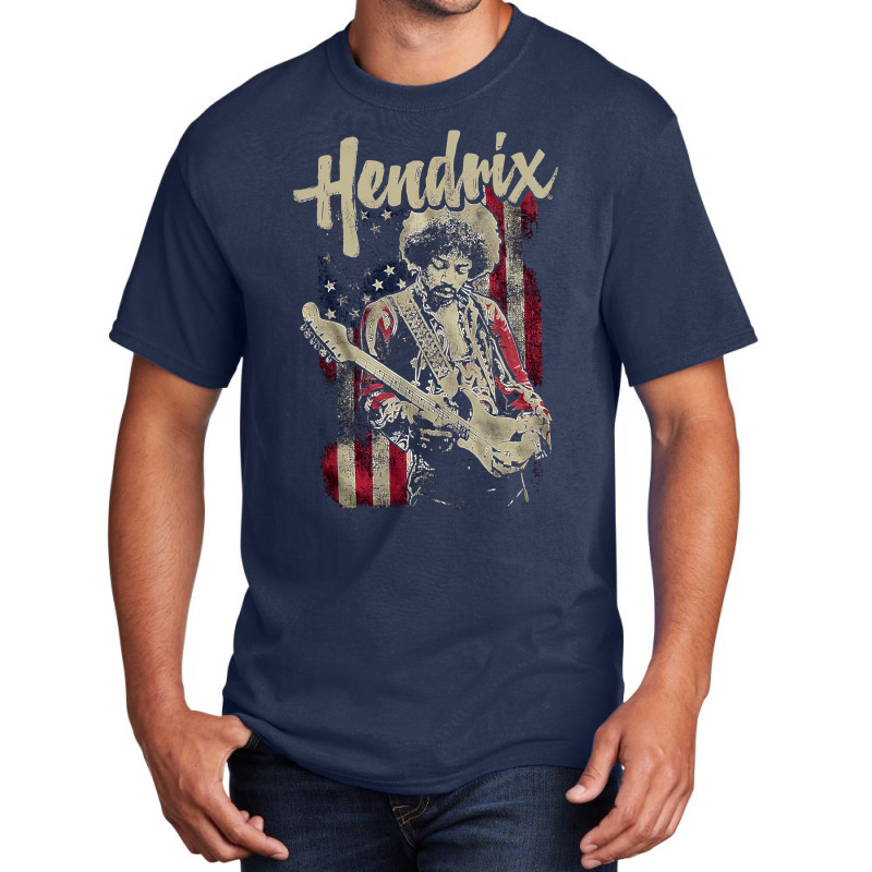 Hendrix Frank Basic T-shirt by AnitaKovich | Artistshot