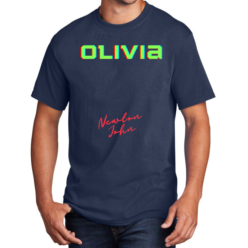 Olivia Newton John Totally-v0efp Basic T-shirt by Jankonen637 | Artistshot