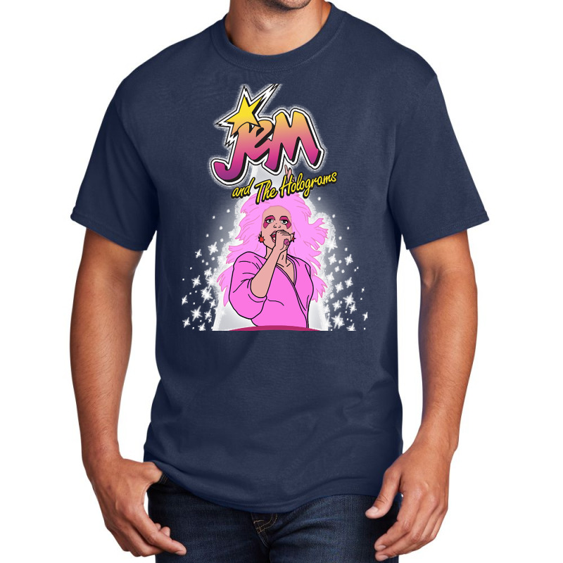 Jem And The Holograms Basic T-shirt by AnitaKovich | Artistshot