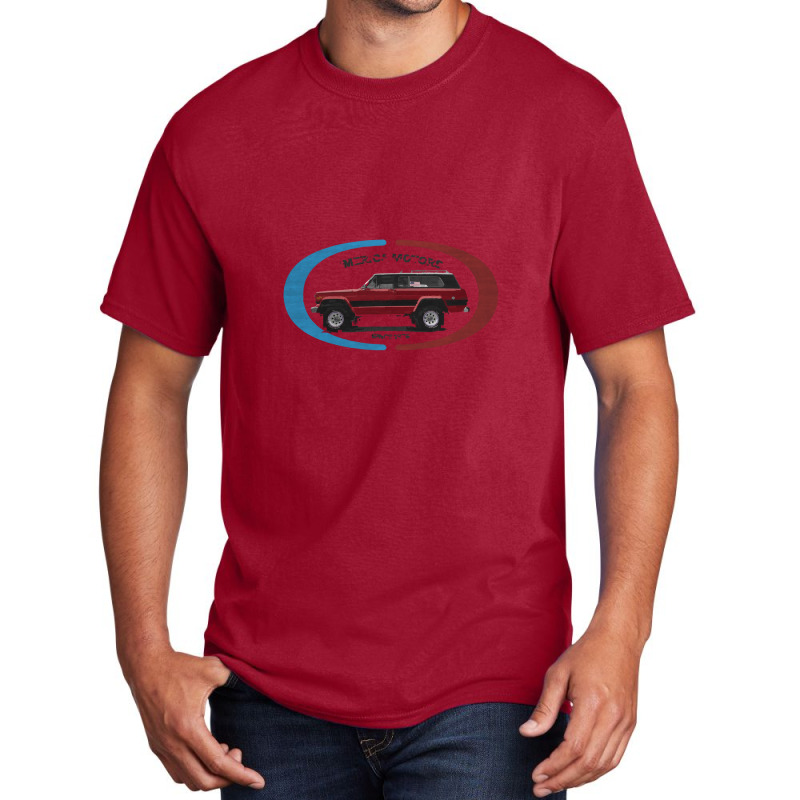 Merica Motors Basic T-shirt by cm-arts | Artistshot