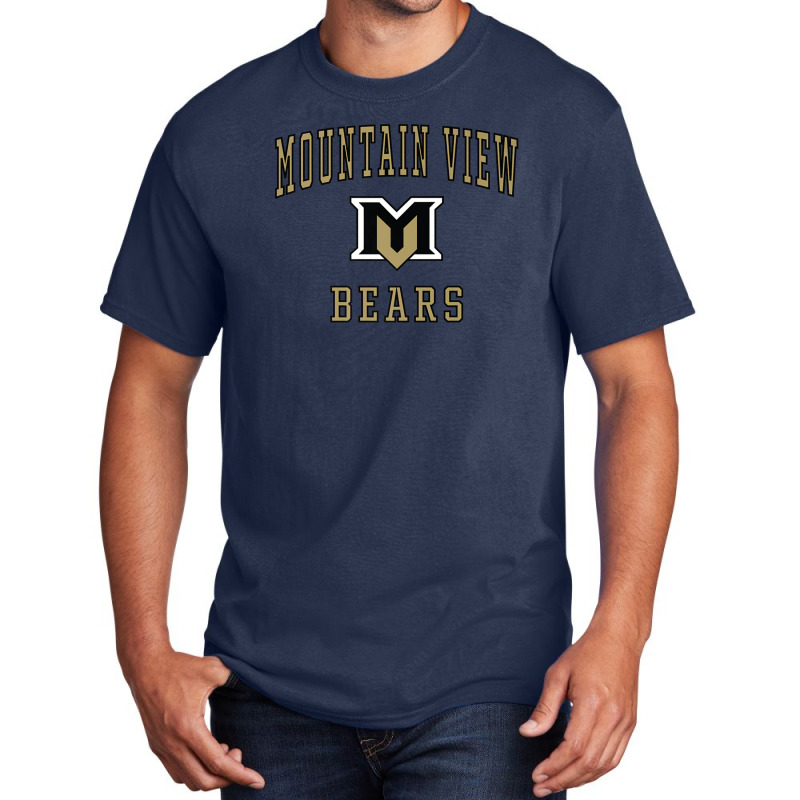 Mountain View High School Bears C1 Basic T-shirt | Artistshot