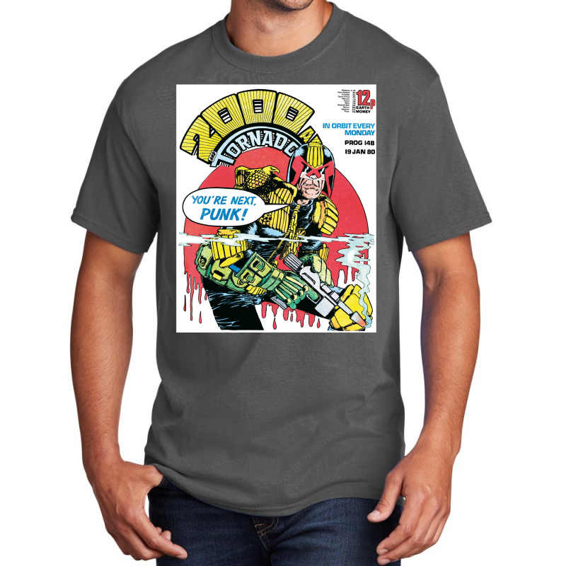 Judge Dredd Dredd Police Mega City Mega City Mega City One Cover Punk  Basic T-shirt | Artistshot