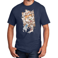 Cat Invade Chapter One, Cat Invade Chapter One Art, Cat Invade Chapter Basic T-shirt | Artistshot