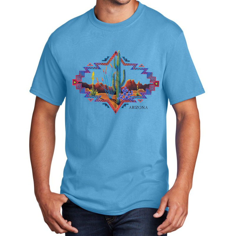 Arizona Desert, Arizona Desert Art, Arizona Desert Vintage, Arizona De Basic T-shirt | Artistshot