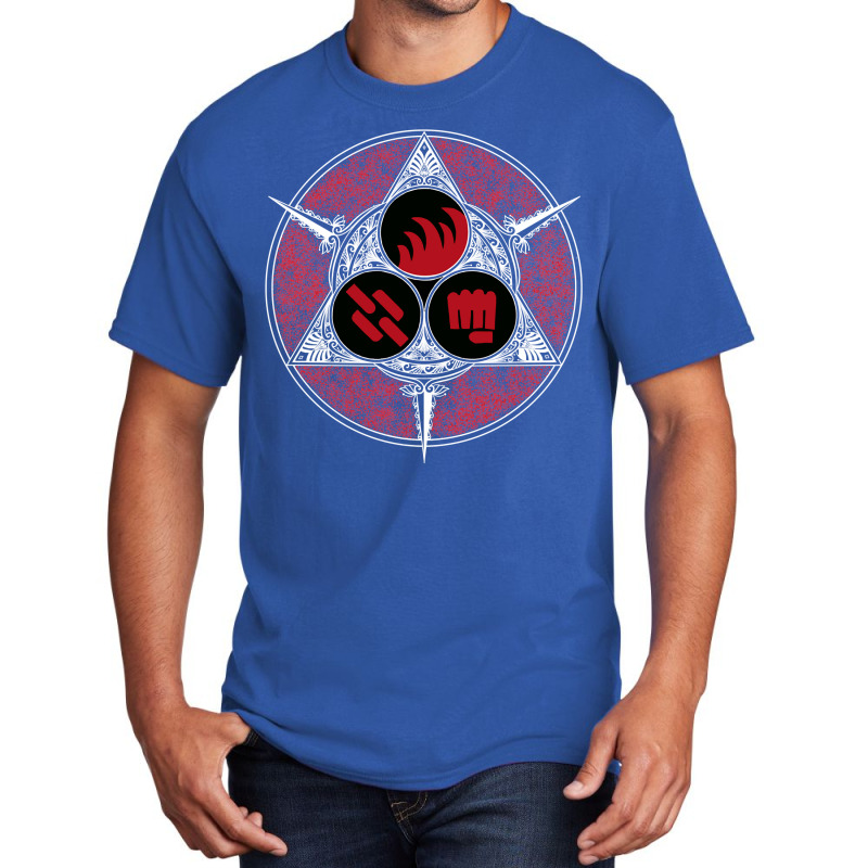 Vampire The Masquerade Disciplines Oblivion, Dominate, Potence - Sunwe Basic T-shirt | Artistshot