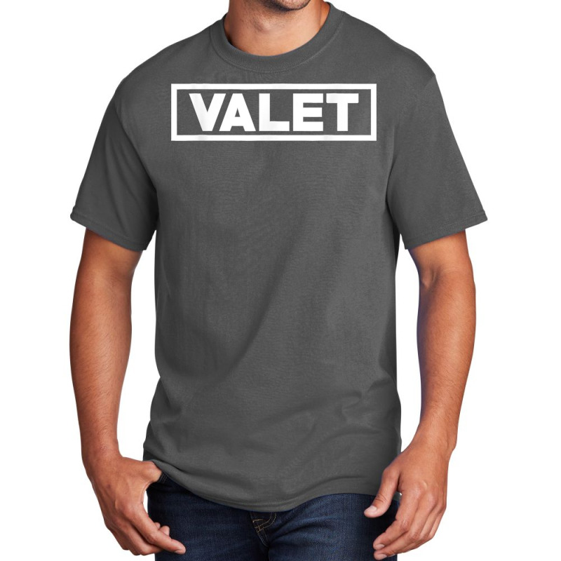 Valet Car Parking Lot Attendant Hotel & Restaurant Employee Basic T-shirt by STACYSCHUDEL | Artistshot