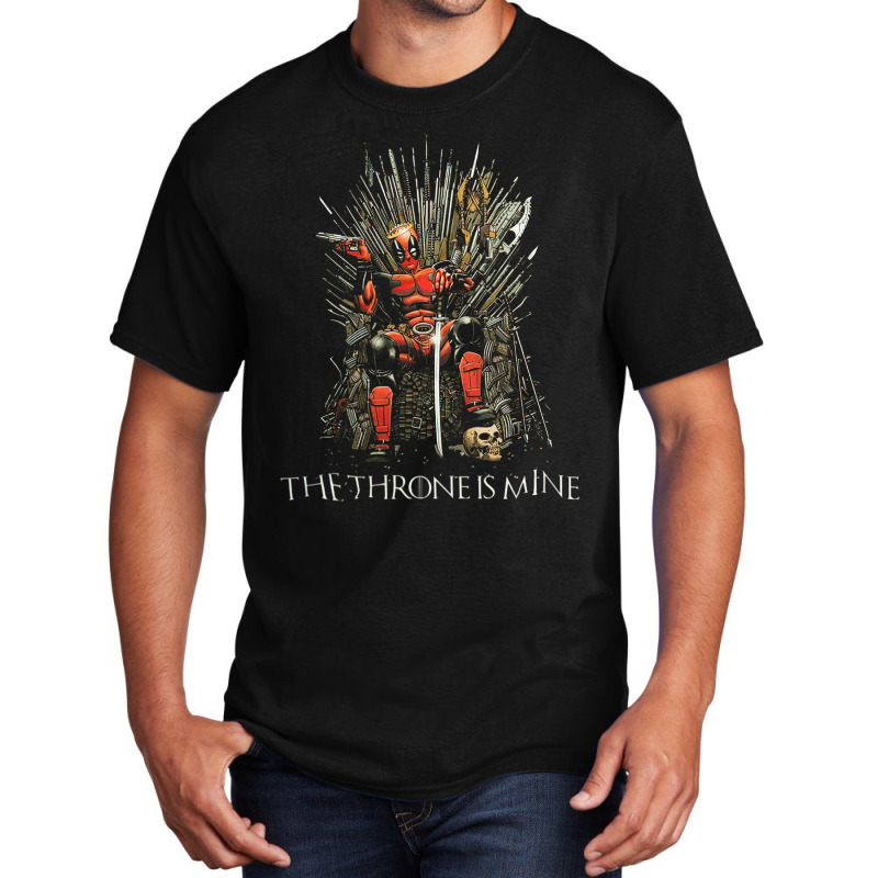 The Throne Is Mine, The Throne Is Mine Vintage, The Throne Is Mine Art Basic T-shirt | Artistshot