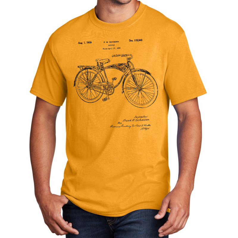 Schwinn Bicycle, Schwinn Bicycle Vintage, Schwinn Bicycle Art, Schwinn Basic T-shirt | Artistshot