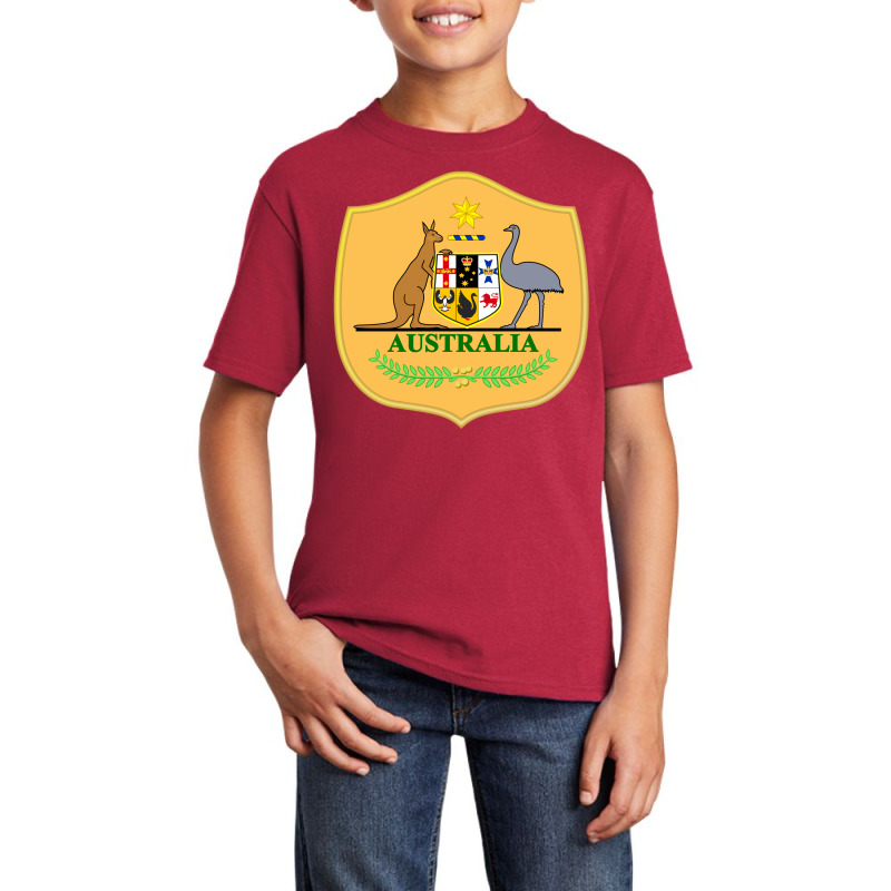 Australia National Football Basic Youth T-shirt by cm-arts | Artistshot