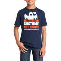 Error 404 Costume Not Found  Womens Men Halloween Ghost Basic Youth T-shirt | Artistshot