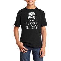 Proud Russian People Moscow Star Has Cccp Rossia Basic Youth T-shirt | Artistshot