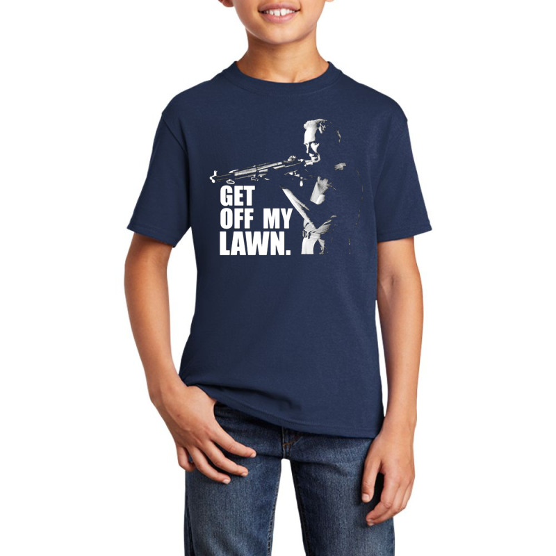 Clint Eastwood, Get Off My Lawn, Clint Eastwood, The Outlaw Josey Wale Basic Youth T-shirt by SHOPAHSSA | Artistshot