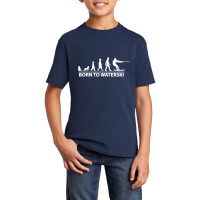 Born To Waterski Basic Youth T-shirt | Artistshot