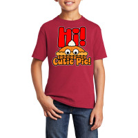 Hi! Cutie Pie Basic Youth T-shirt | Artistshot