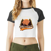 Groundhog Whisperer Marmot Whisperer 1 Raglan Crop Top | Artistshot