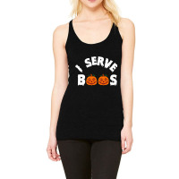 Halloween I Serve Boos Funny Barkeep Mixologist Ba Racerback Tank | Artistshot