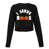 Halloween I Serve Boos Funny Barkeep Mixologist Ba Cropped Sweater | Artistshot