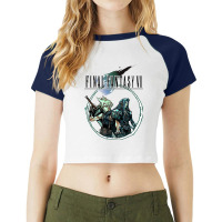 Final Fantasy Vii   Cloud & Sephiroth Raglan Crop Top | Artistshot