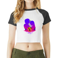 Tidus X Yuna 2 Final Fantasy X Raglan Crop Top | Artistshot