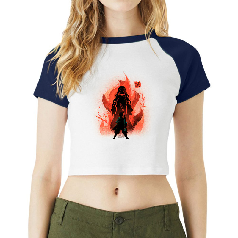 Dance Of The Fire God Raglan Crop Top by gesangkotianv | Artistshot