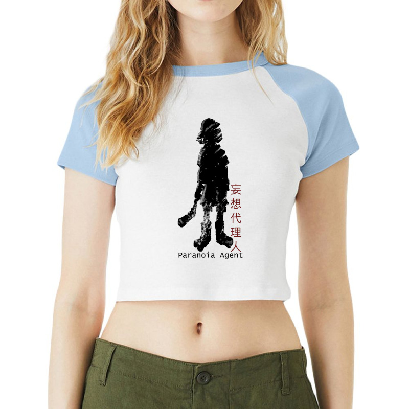 Paranoia Agent   Little Slugger Raglan Crop Top by maureygarkowx | Artistshot