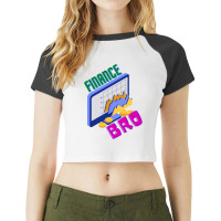 Finance Bro For Financial Markets Lovers Music Raglan Crop Top | Artistshot