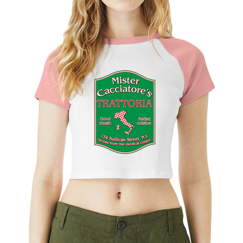 Mister Cacciatore's Raglan Crop Top by oxtayfguraj | Artistshot