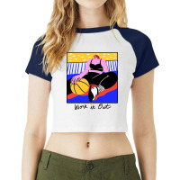 Work It Out 80s Raglan Crop Top | Artistshot