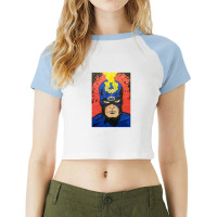 Black Bolt Inhumans Raglan Crop Top | Artistshot