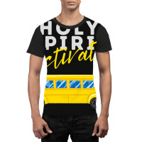 Holy Spirit Activate Bus Driver Fun Christian Reli Graphic T-shirt | Artistshot