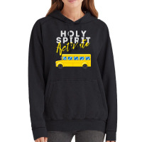 Holy Spirit Activate Bus Driver Fun Christian Reli Vintage Hoodie | Artistshot