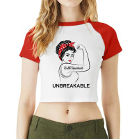 Health Department Unbreakable Nostalgia Raglan Crop Top | Artistshot