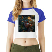 Really Pretty Girl Raglan Crop Top | Artistshot