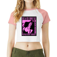 Depression Cherry Raglan Crop Top | Artistshot