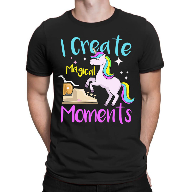 I Create Magical Moments Author Unicorn Writer T-Shirt by DilynnRinker | Artistshot