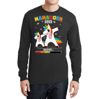 Future Mom Loading Mamacorn Mother To Be Unicorn Long Sleeve Shirts | Artistshot