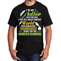 Funny Im An Author Writer Author National Authors  Basic T-shirt | Artistshot