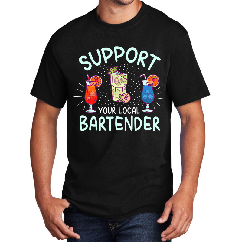 Funny Drinking Intoxicologist Barkeeper Basic T-shirt | Artistshot