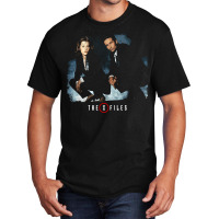 The X Files, The X Files Art, The X Files Vintage, The X Files Paintin Basic T-shirt | Artistshot