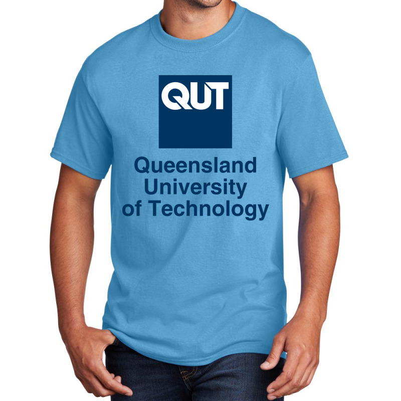 Qut University Basic T-shirt by clianta | Artistshot