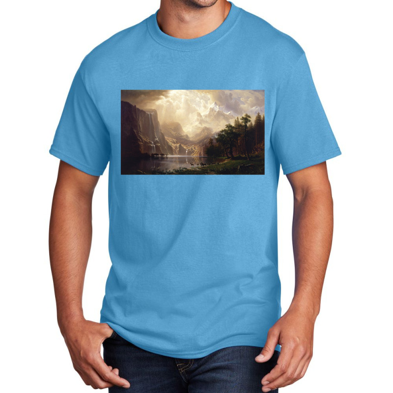 Among The Siera Nevada Basic T-shirt by cm-arts | Artistshot