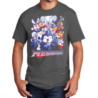 Birthday Gifts Japanese Mega Video Man Games Awesome Music Fans Basic T-shirt | Artistshot