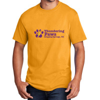 Thundering Paws Rectangle Basic T-shirt | Artistshot