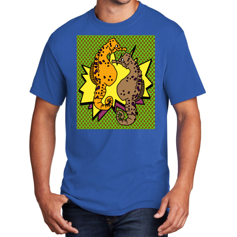 Seahorse Waters Basic T-shirt | Artistshot