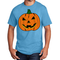 Scary Pumpkin Halloween T  Shirt Scary Pumpkin T  Shirt Basic T-shirt | Artistshot