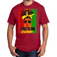 Loc'd On Capricorn Zodiac Birthday Locs Basic T-shirt | Artistshot