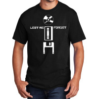 Lest We Forget Funny Retro Music Tech Novelty T Shirt Basic T-shirt | Artistshot