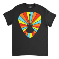 Guitar Pick T  Shirt Guitar Pick Electric Guitar Colorful Theme T  Shi Classic T-shirt | Artistshot