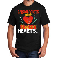 Cardiologists Mend Broken Hearts Premium T Shirt Basic T-shirt | Artistshot