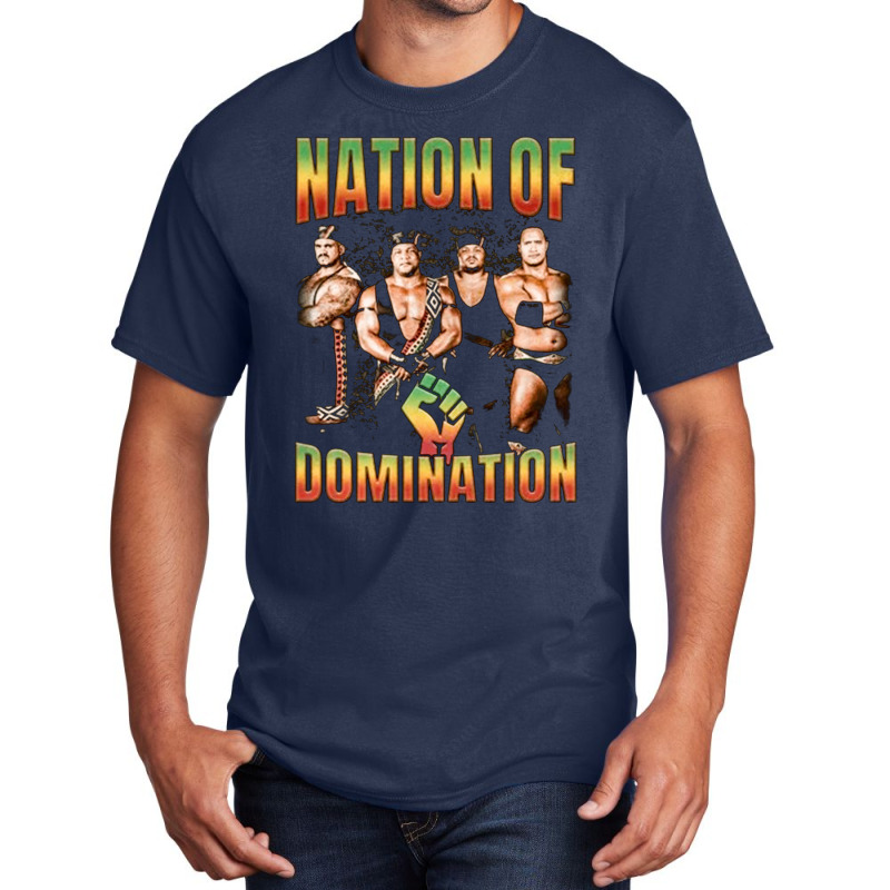 Nation Of Domination, Nation Of Domination Vintage, Nation Of Dominati Basic T-shirt by SHOPHUENR | Artistshot